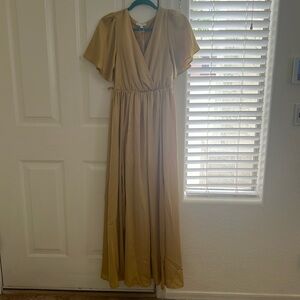 Baltic Born Harvest Gold Bridesmaids Dress NWT - M